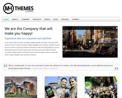 MH Corporate WordPress Theme