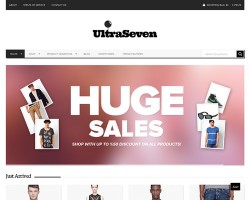 UltraSeven Ecommerce WordPress Theme