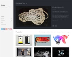 Digital Portfolio WordPress Theme