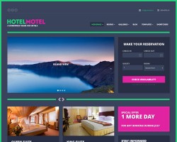 Hotel Motel WordPress Theme