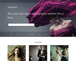 Stock Photography WordPress Theme
