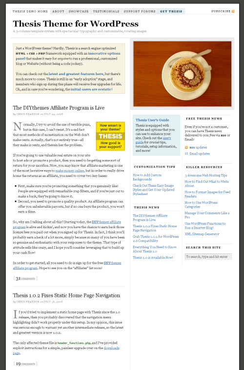 thesis magazine theme The theme has a modern and unique magazine style design that could be used for a video magazine site, video blog, video review websites, podcast site, video tutorial website, or any other type of website with video as the main content. thesis magazine theme The theme has a modern and unique magazine style design that could be used for a video magazine site, video blog, video review websites, podcast site, video tutorial website, or any other type of website with video as the main content.