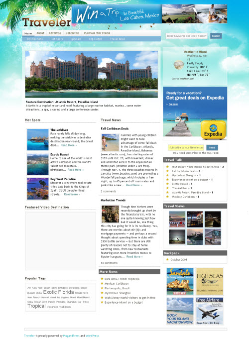 City Guide Mobile App View