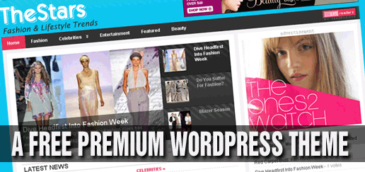 the stars wordpress theme