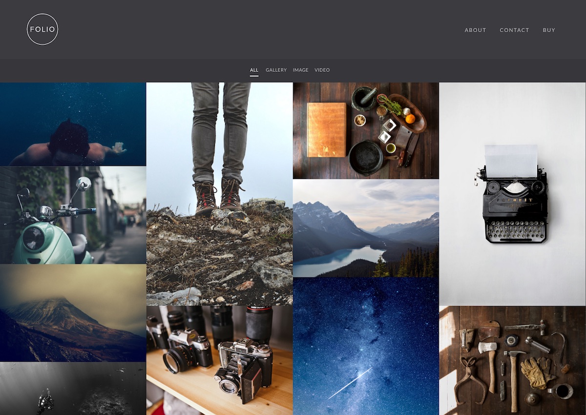 best portfolio photography wordpress themes