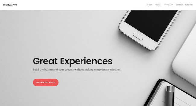 best minimal wp themes