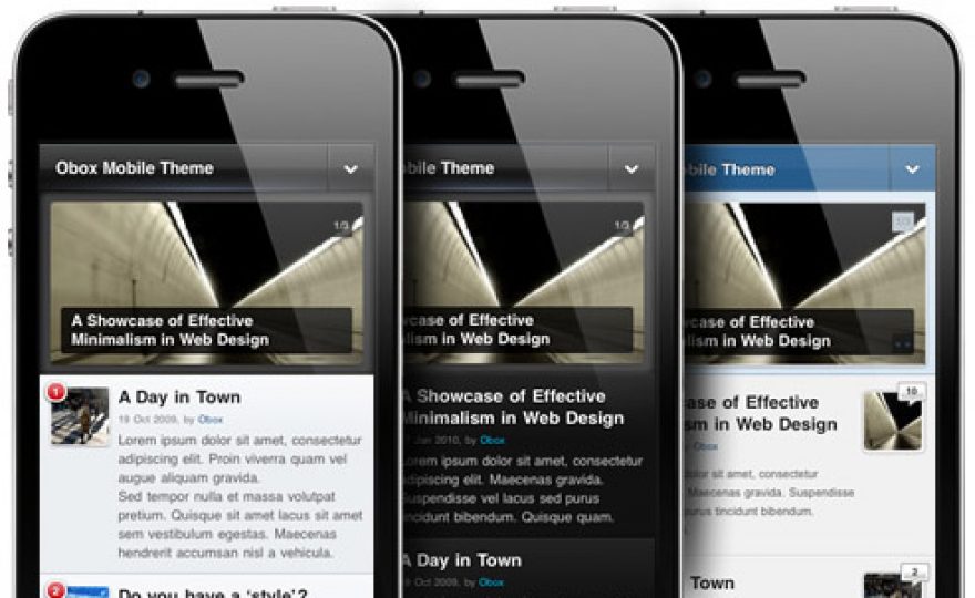 Obox Mobile: WordPress Mobile Plugin / Mobile Theme Framework