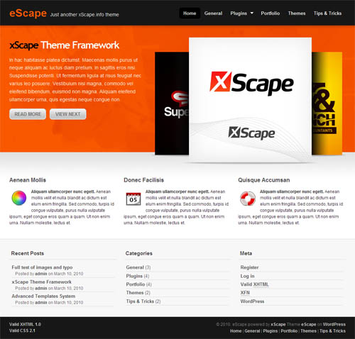 escape-wordpress-theme