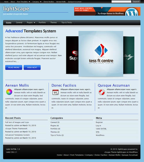 lightscape-wordpress-theme