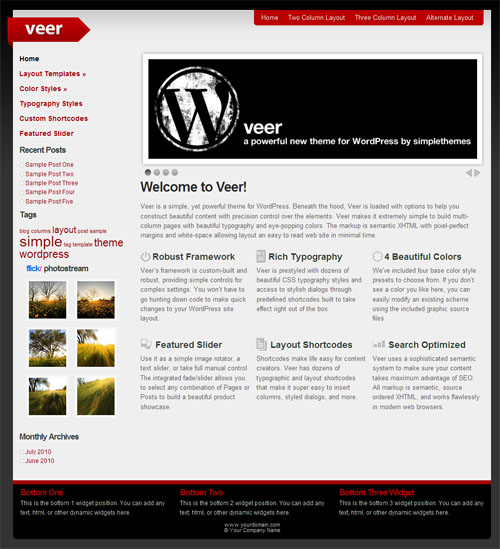 Veer WordPress Theme