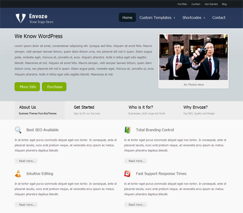 envoze wordpress theme