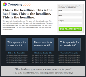 best landing page templates wordpress plugin