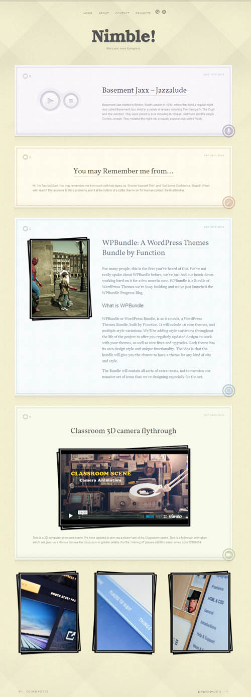 nimble wordpress theme