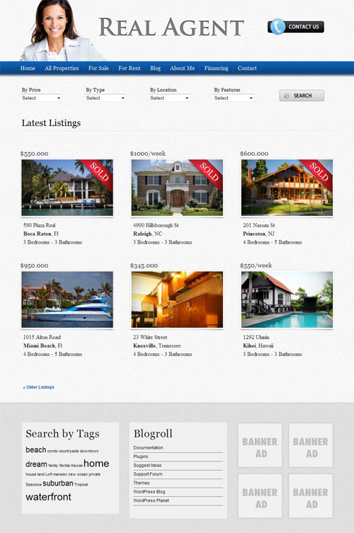 Real Agent Real Estate WordPress Theme