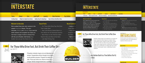 americana interstate wordpress theme