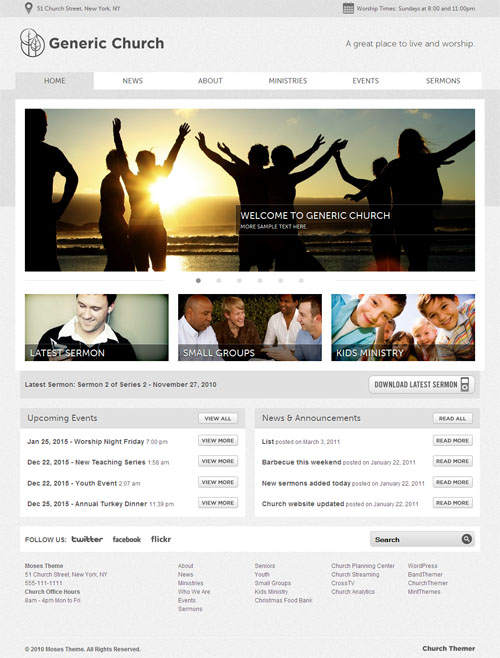 moses wordpress theme