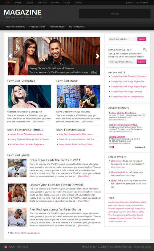 Magazine 2.0 Premium WordPress Theme