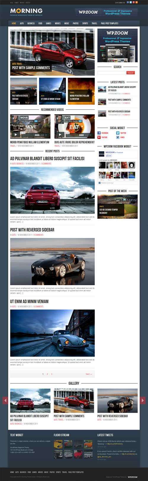 WordPress Magazine Theme