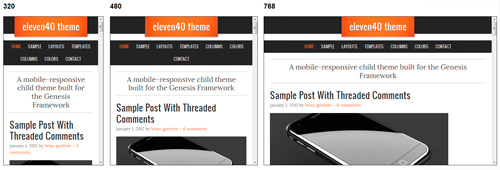 responsive layout