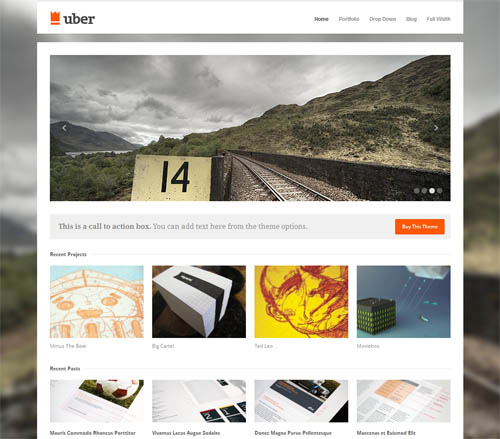 uber wordpress theme