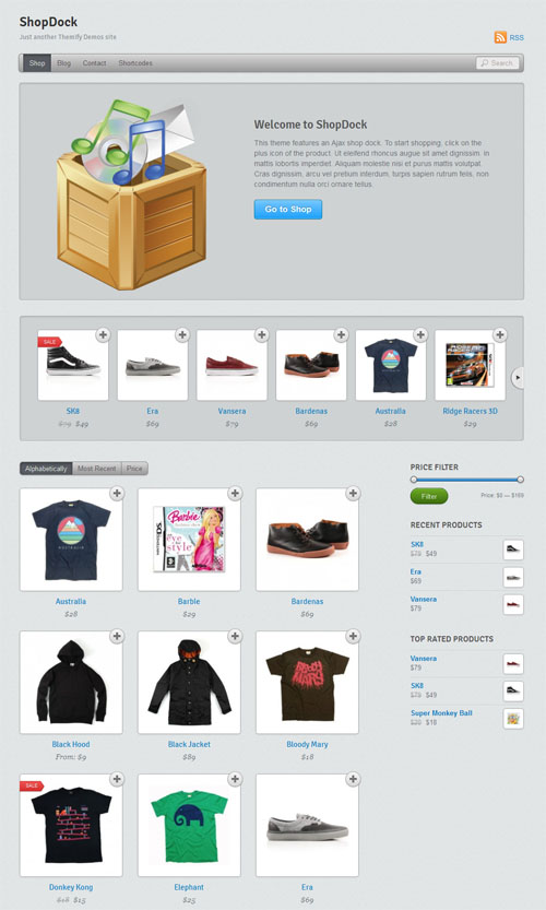 Shop Dock Ecommerce WordPress Theme