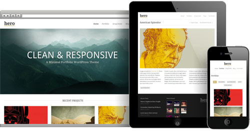 Hero Responsive Design