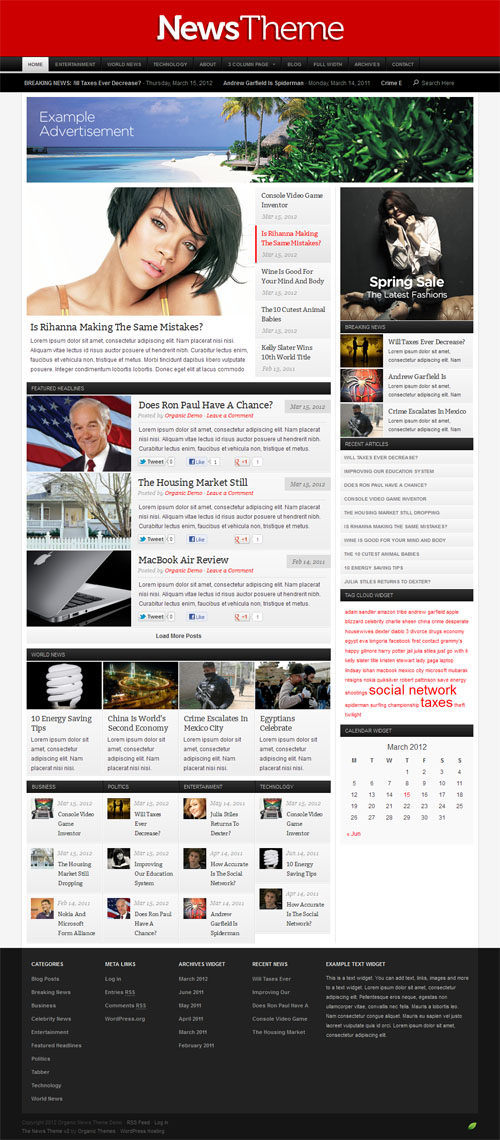 News 2.0 Premium WordPress Theme