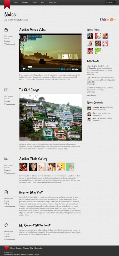 Responsive WordPress Blog Theme 