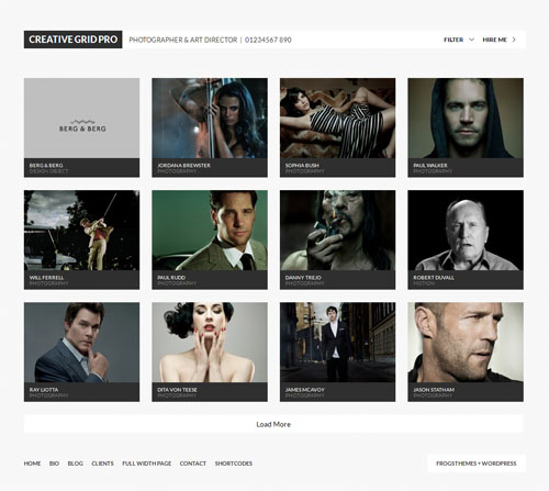 Creative Grid Pro WordPress Theme