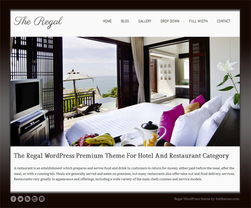 Regal Responsive WordPress Theme