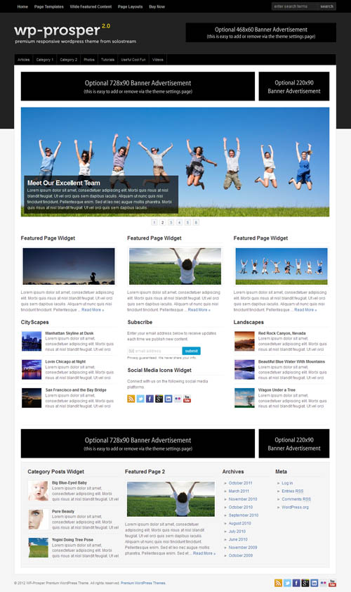 WP Prosper 2.0 WordPress Theme