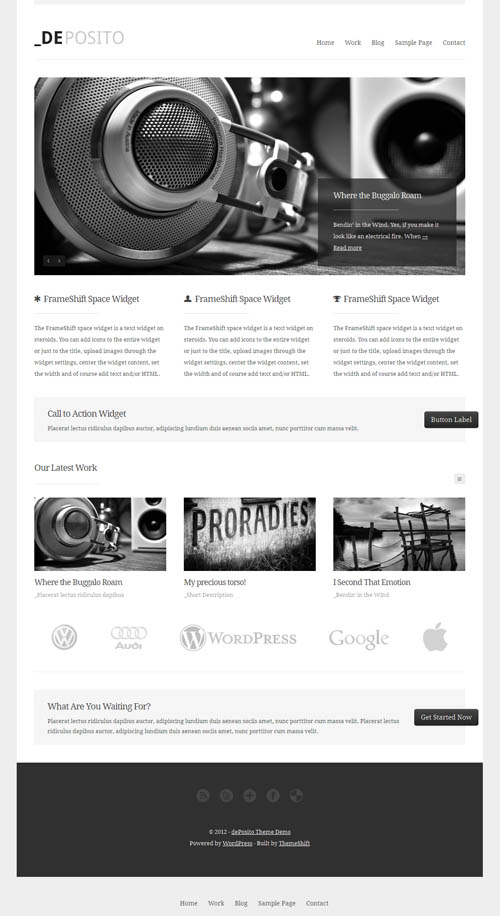 DePosito WordPress Theme