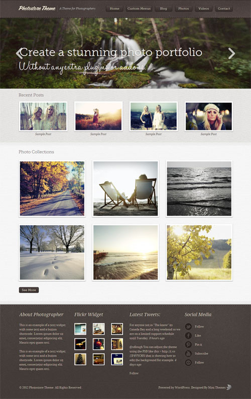 photostore theme