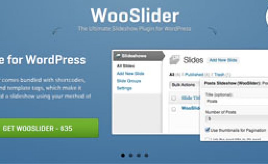 Responsive Slideshow WordPress Plugin – WooSlider