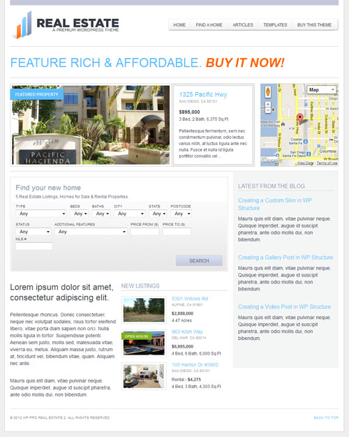 wp pro real estate 2