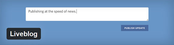 liveblog with wordpress
