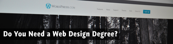 Do You need a web design degree