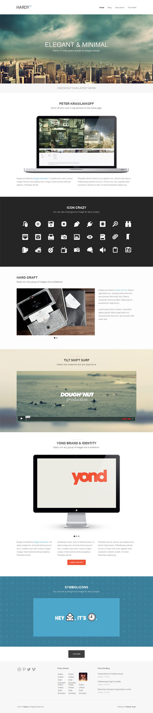 hardy wordpress theme