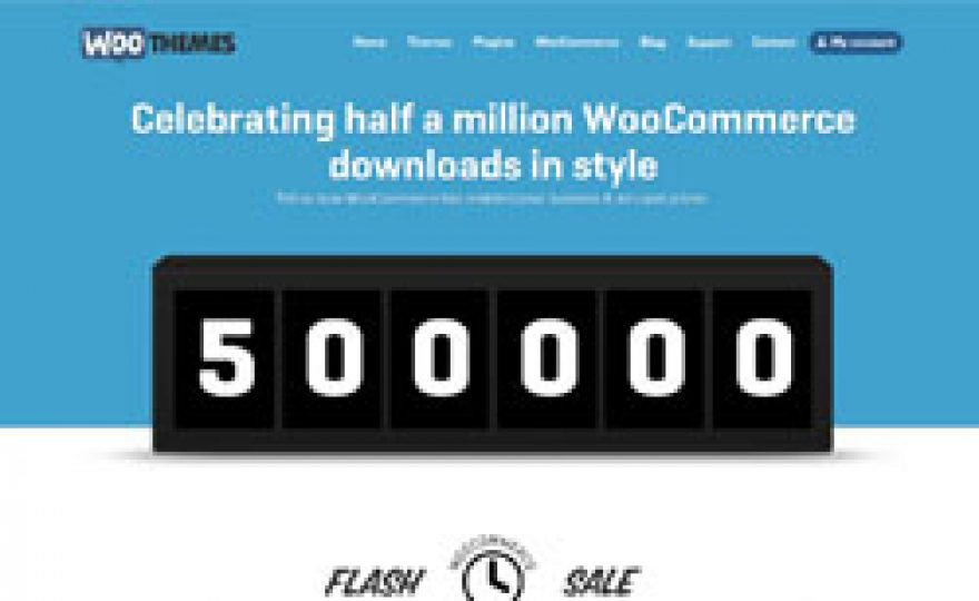 500,000 WooCommerce Downloads, 50% off WooCommerce Extensions