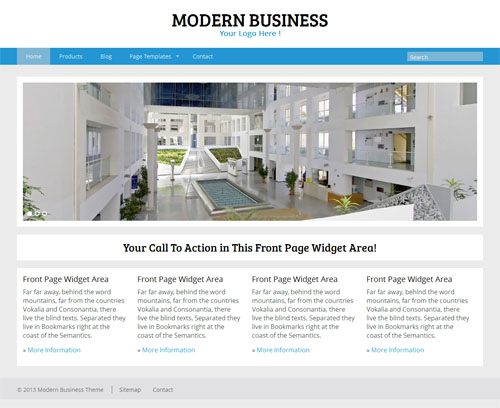 Modern Business Premium WordPress Theme