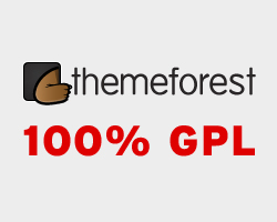 ThemeForest 100% GPL 