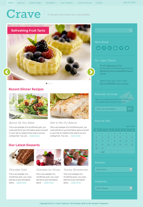 Crave Premium WordPress Theme