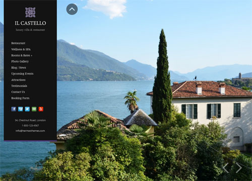 castello hotel wordpress theme