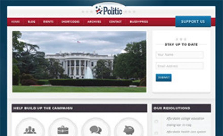 Best Political WordPress Themes for Politicians