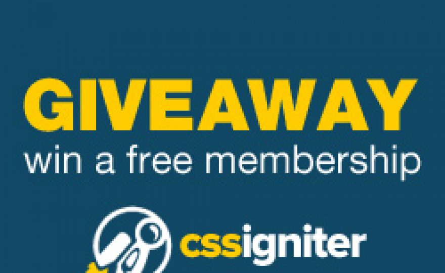 Giveaway: 5 CSSIgniter Memberships