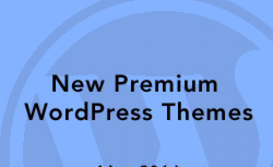 New Premium WordPress Themes May 2014
