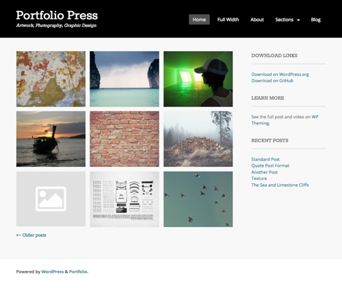 portfolio-press-theme