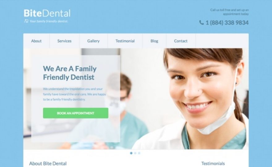 dental wordpress theme