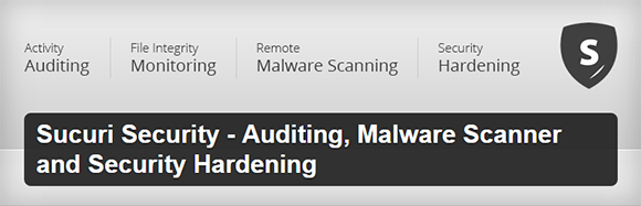 WordPress › Sucuri Security - Auditing, Malware Scanner and Security Hardening « WordPress Plugins