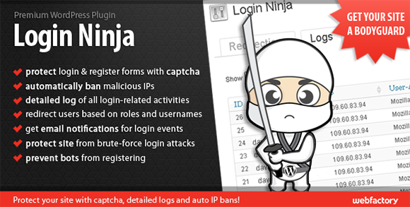 WordPress - Login Ninja   CodeCanyon